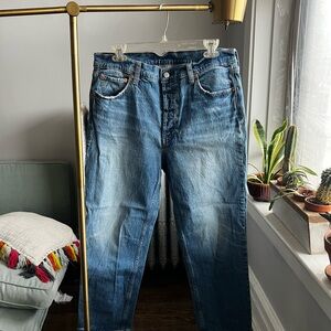 GAP Cheeky Straight High Rise Denim Jeans